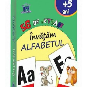 56 de Jetoane - Invatam Alfabetul