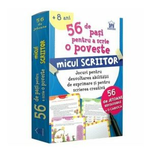 56 de Pasi pentru a scrie o poveste - Micul scriitor