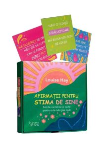 Afirmatii pentru stima de sine. Set de cartoline si carte pentru a te iubi mai mult, For You, Carti pentru Cadou
