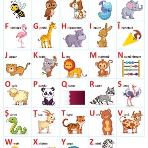 Alfabetul. Planse educationale