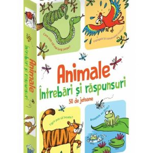 Animale - Intrebari si raspunsuri - 50 de Jetoane