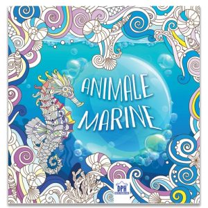 Animale marine - Carte de colorat
