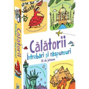 Calatorii - Intrebari si raspunsuri - 50 de Jetoane