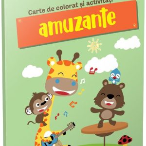 Carte de colorat și activități amuzante