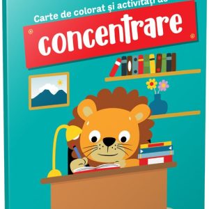 Carte de colorat și activități de concentrare