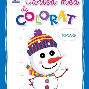 Cartea mea de colorat: Iarna