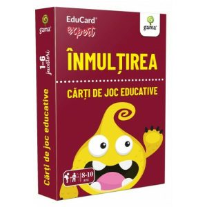 Carti de joc educative. Inmultirea