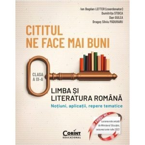 Cititul ne face mai buni. Limba si literatura romana. Notiuni