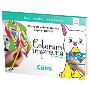 Colorăm împreună. Caini