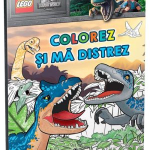 Colorez si ma distrez – Jurassic World (carte de colorat)