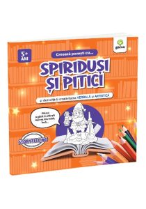 Creeaza povesti cu... SPIRIDUSI SI PITICI, Gama, Carti cu activitati si jocuri pentru copii