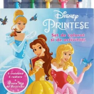 Disney Printese. Set de colorat si de activitati
