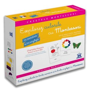 EXPLOREZ CULORILE CU MONTESSORI - IN ROMANA SI IN ENGLEZA - 163 DE JETOANE PENTRU DEZVOLTAREA VOCABULARULUI SI A CREATIVITATII