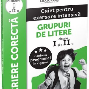 Grupuri de litere - clasele I si a IIa/LexicPro