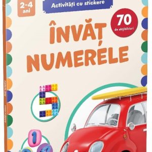 Invat numerele/ Activitati cu stickere