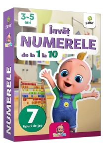Invat numerele de la 1 la 10, Gama, Carti cu activitati si jocuri pentru copii
