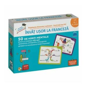 Invat usor la franceza - 50 de harti mentale. VOLUMUL I - CP