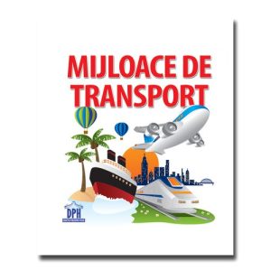 Mijloace de transport - carte pliata