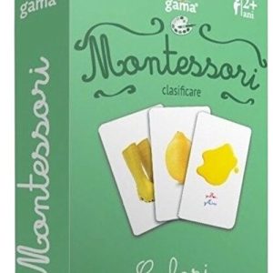 Montessori. Clasificare. Culori