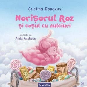 Norisorul Roz si cosul cu dulciuri