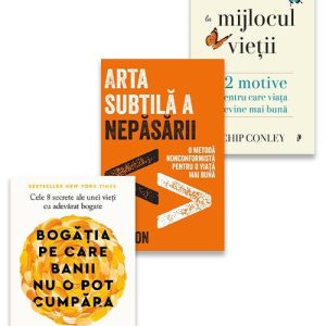 Pachet Arta de a trai cu sens. Set 3 carti