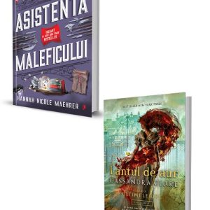 Pachet Asistenta Maleficului + Lantul de aur. Set 2 carti