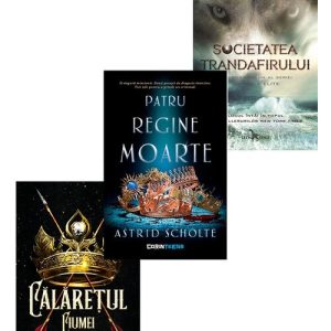 Pachet Calaretul Ciumei + Patru regine moarte + Societatea Trandafirului. Set 3 carti