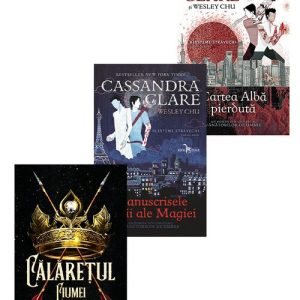 Pachet Calaretul ciumei + Seria Blesteme Stravechi. Set 3 carti