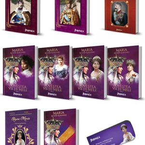 Pachet Ferdinand I si Regina Maria. Set 9 carti + Semn de carte