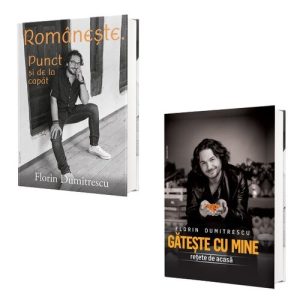 Pachet Gateste Romaneste cu Chef Florin Dumitrescu. Set 2 carti