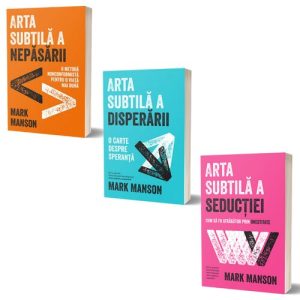 Pachet Mark Manson. Set 3 volume