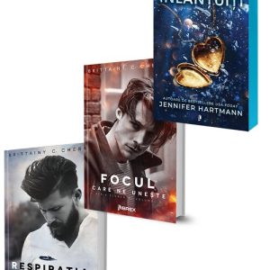 Pachet Respiratia dragostei + Focul care ne uneste + Inlantuiti. Set 3 carti