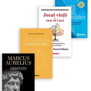 Pachet Secretele mentalitatii de invingator. Set 4 carti