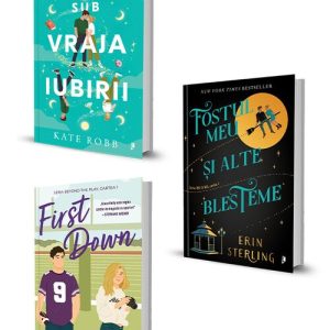 Pachet Sub vraja iubirii + First Down + Fostul meu si alte blesteme. Set 3 carti
