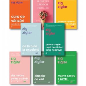 Pachet complet Zig Ziglar - Set 8 carti