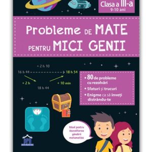 Probleme de mate pentru mici genii - Clasa a III-a