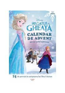 Regatul de gheata. Calendar de Advent. Set cu 24 de carticele. 24 de povesti in asteptarea lui Mos Craciun, Litera, Carti de povesti