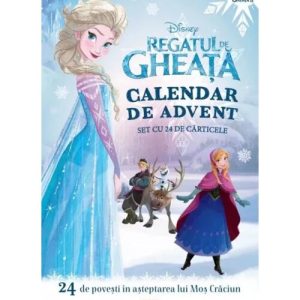 Regatul de gheata. Calendar de Advent. Set cu 24 de carticele. 24 de povesti in asteptarea lui Mos Craciun
