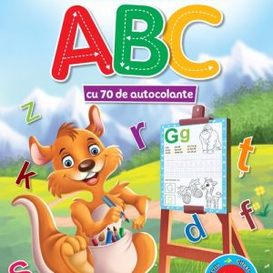 SCRIEM LITERE ABC cu 70 de autocolante