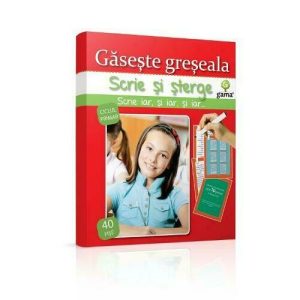 Scrie si sterge - Gaseste greseala