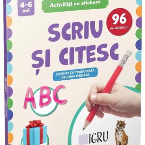 Scriu si citesc/ Activitati cu stickere