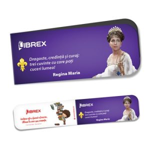 Semn de carte magnetic - Regina Maria