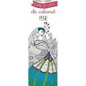 Semne de carte de colorat - Pene