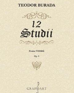 12 studii pentru vioara. Opus 9 - Teodor Burada