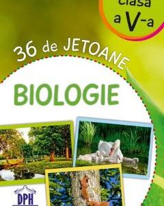 36 de jetoane - Biologie - Clasa 5