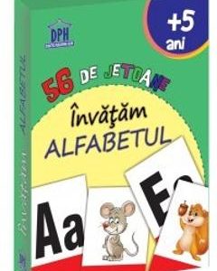 56 de jetoane: invatam alfabetul (5 Ani+)