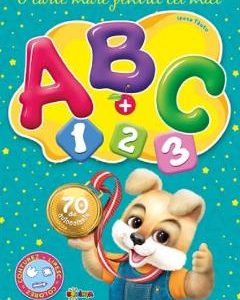 Abc + 123 cu 70 autocolante - Inesa Tautu