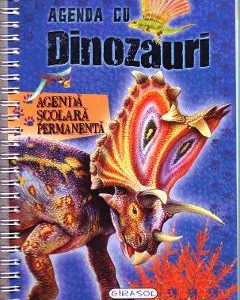 Agenda cu dinozauri. Agenda scolara permanenta