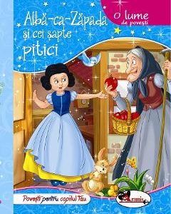 Alba ca Zapada si cei sapte pitici - O lume de povesti