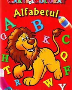 Alfabetul - Carte de colorat
